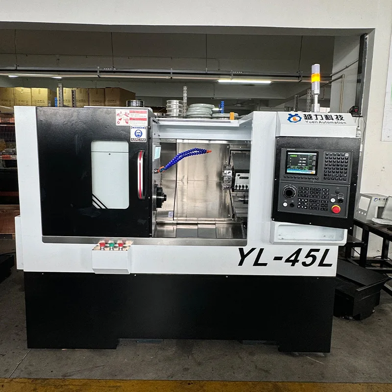 تراش CNC تخت خواب شیب با برجک سروو و دم